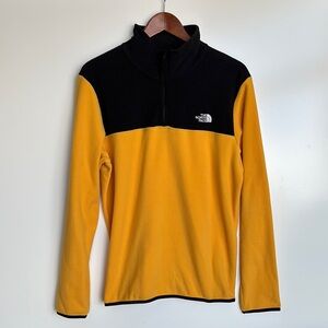 The North Face Black and Yellow Lightweight Jacket